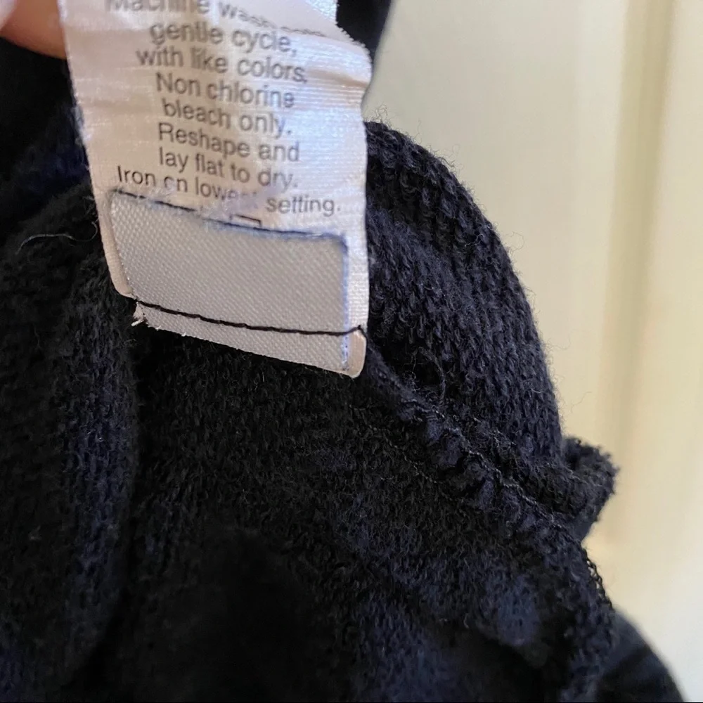J. Crew Wool Blend Short Sleeve Hoodie Sweatshirt